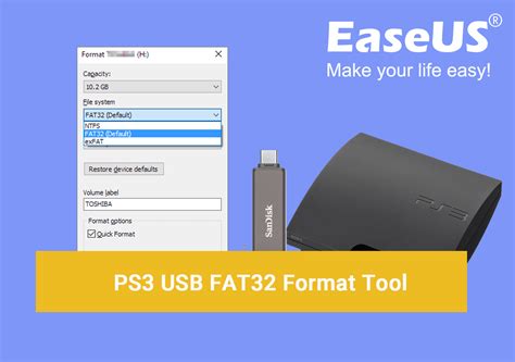 format usb for ps3